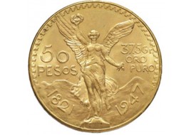 50 Pesos Messico Oro 
