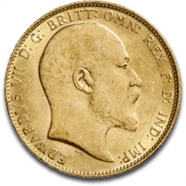 Sterlina Oro Edoardo VII