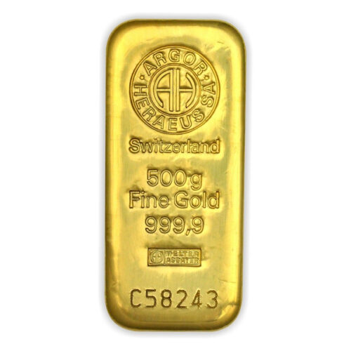 Lingotto Oro Puro 500 grammi