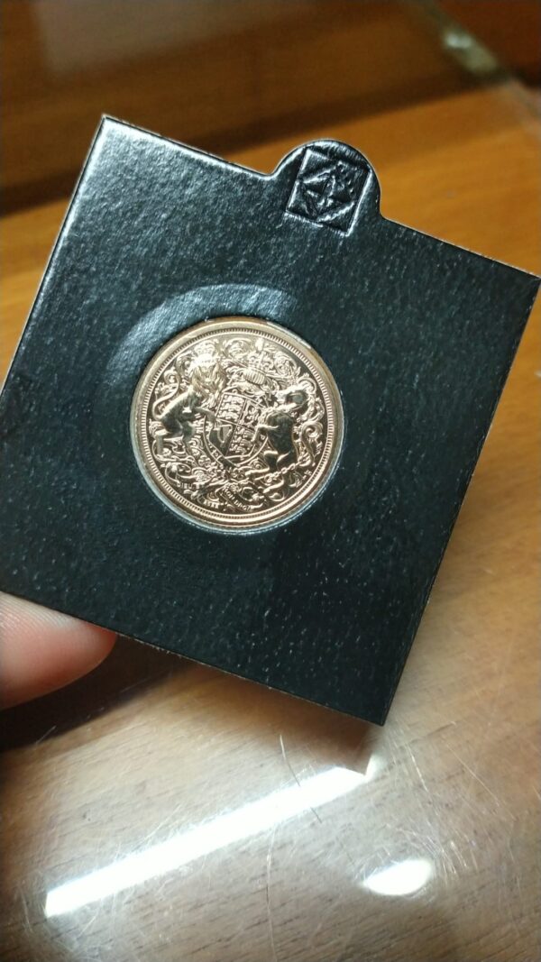 Sterlina Oro Carlo III 2022